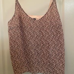 Banana Republic lace tank
